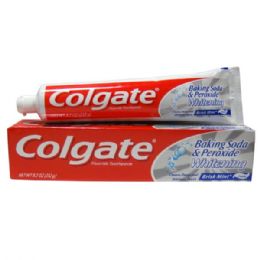 24 Pieces Colgate 8oz Bs Whitening Brisk Mint Paste - Toothbrushes and Toothpaste