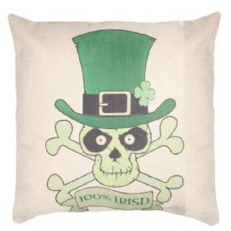 36 of Pillow With Irish Skeleton