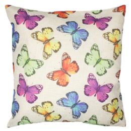 36 Pieces Home Fashion Pillow With Butterflies - Pillows