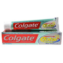 24 Units of Colgate Tp Total 7.8oz Mint Stripe Gel - Toothbrushes and Toothpaste