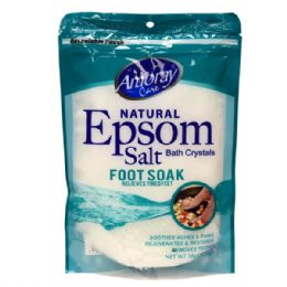 36 Wholesale Amoray Epsom Salt Bag 16oz Foot Soak