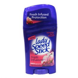 36 Pieces Lady's Speed Stick 1.4oz Fusion Cherry Blossom - Personal Care Items