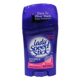 36 Pieces Lady's Speed Stick 1.4oz Inv Dry Shower Fresh - Personal Care Items