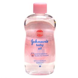 24 Pieces J & J Baby Oil 500ml - Personal Care Items