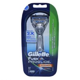 12 Wholesale Gillette Fusion Proglide Razor Power 1up