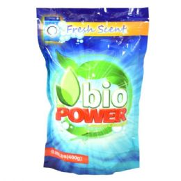 48 Wholesale Bio Power Laundry Powder Bag 400g