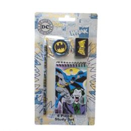 96 of Stationery Set 4pk Dc Comics