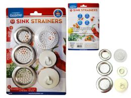 96 of 6-Piece Sink Strainers And Stoppers