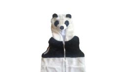 12 Pieces Vest With Panda Hoody For Kids - Winter Animal Hats