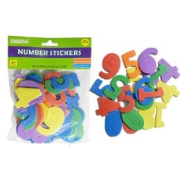 96 Pieces 80 Pc Craft Foam Number Stickers - Foam & Felt