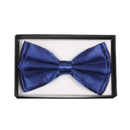 12 Pieces Navy Blue Adult Bowtie - Bows & Ribbons