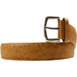36 Wholesale Men's Fashion Brown Belt