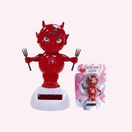 24 Pieces Solar Power Red Devil - Valentines