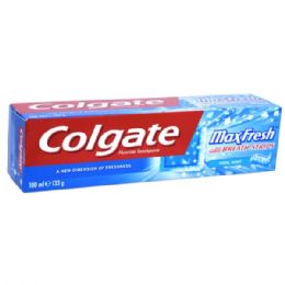 48 Pieces Colgate 100ml 133g Max Fresh Cool Mint 4.7oz - Toothbrushes and Toothpaste