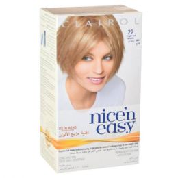 24 Pieces Clairol Nice & Easy Hair Color Light Ash Blonde Ap22 - Hair Products
