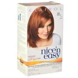 24 Wholesale Clairol Nice & Easy Hair Color Bright Red 33ap