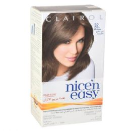 24 Wholesale Clairol Nice & Easy Hair Color Lightes Ash Brown 32ap