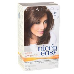 24 Wholesale Clairol Nice & Easy Hair Color Light Brown 46ap