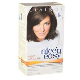 24 Wholesale Clairol Nice & Easy Hair Color Med Brown 57ap