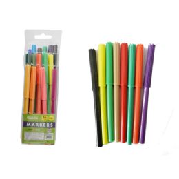 144 Wholesale 18pc Colored Markers