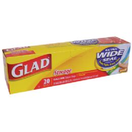 12 Pieces Glad Storage Bags - Bags Of All Types