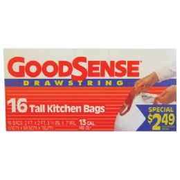 9 Wholesale Goodsense Tall Kitchen Bag 13