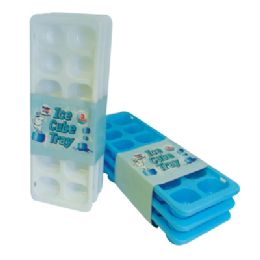 36 Pieces Pride Ice Cube Tray 3pk Blue/w - Freezer Items