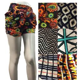 12 Wholesale Flexible Loose Fitting Short Pants With Pockets
