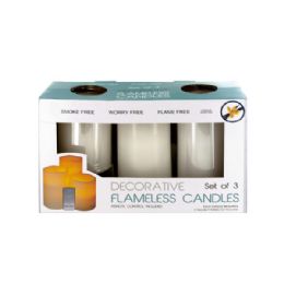 4 Wholesale Flameless Vanilla Candles With Remote Control