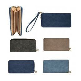 60 Wholesale Zip Wallet (jeans)