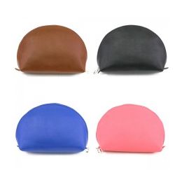 60 Pieces Cosmetic Make Up Bag In A Faux Leatherette - Cosmetic Cases