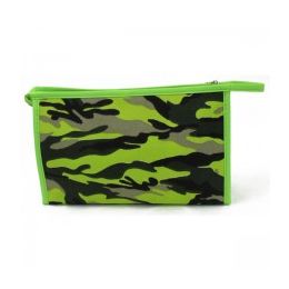 60 Pieces Camo: Cosmetic Make Up Bag In A Camouflage Print - Cosmetic Cases