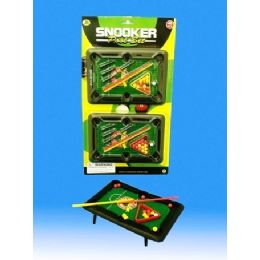 36 Wholesale 2 Pieces Mini Pool Table In Blister Card