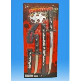 18 Pieces Ninja Set In Blister Card - Toy Sets