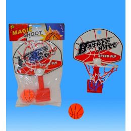 72 Pieces Basket Ball Game Set In Poly Bag Header - Toy Sets