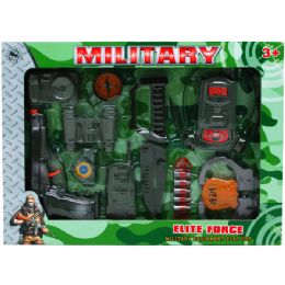 12 Pieces 12pc Toy Military Set - Toy Sets