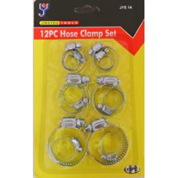 72 Wholesale 12 Pc Hose Clamps