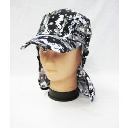 24 Wholesale Mens Boonie / Hiking Cap Hat In Digital Gray