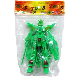 192 Wholesale Robot With Lights And Action Figure