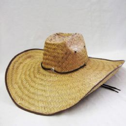 24 Pieces Adult Straw Segundo Sun Hat - Sun Hats