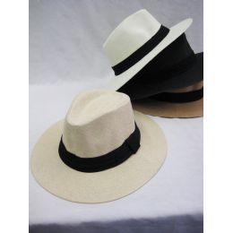24 Wholesale Mens Hat In Assorted Neutral Colors