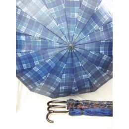 36 Wholesale Checkered Umbrella