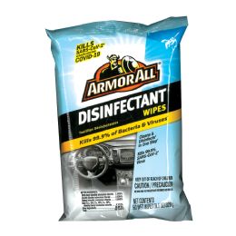 12 Pieces Armor All Aa Dis Wipes 50 Count - Cleaning Products