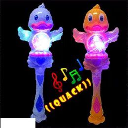 72 Wholesale Flashing Duck Wands With Sound.