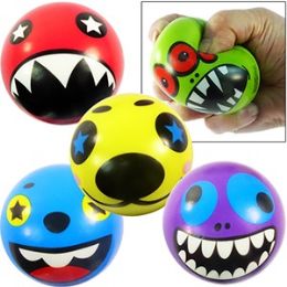 240 Wholesale Crazy Face Stress Balls