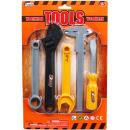 96 Wholesale 6 Piece Workman Tool Play Set