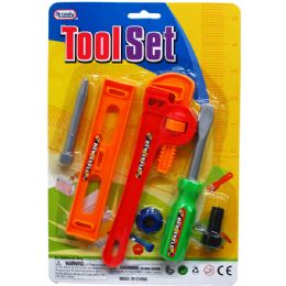 96 Wholesale 6 Piece Tool Play Set