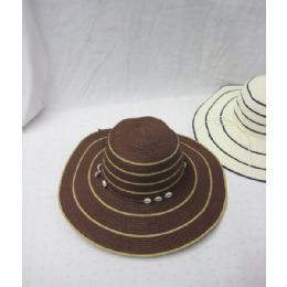 36 Pieces Straw Summer Ladies Sun Hat - Sun Hats