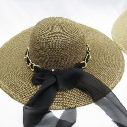 24 Pieces Ladies Summer Sun Hat - Sun Hats