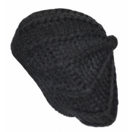 24 Pieces Classic Winter Knit Berets - Fashion Winter Hats